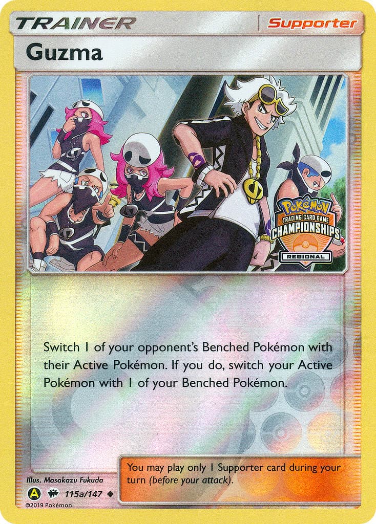 Guzma Yaa — Burning Shadows Pokémon card