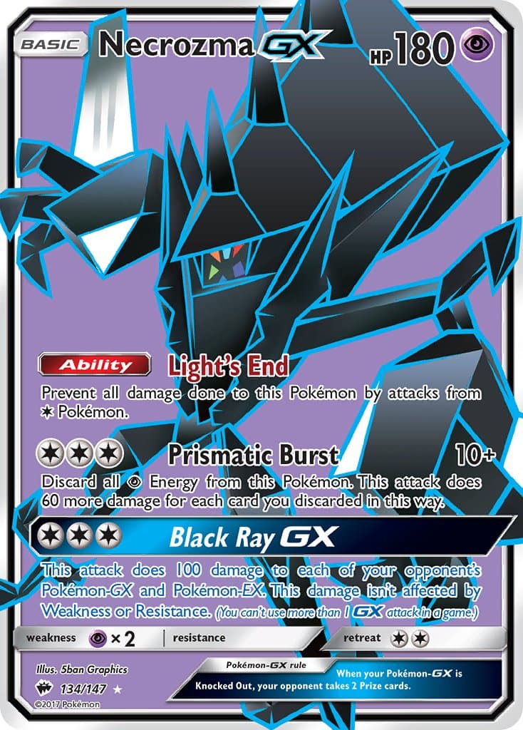 Necrozma Gx — Burning Shadows