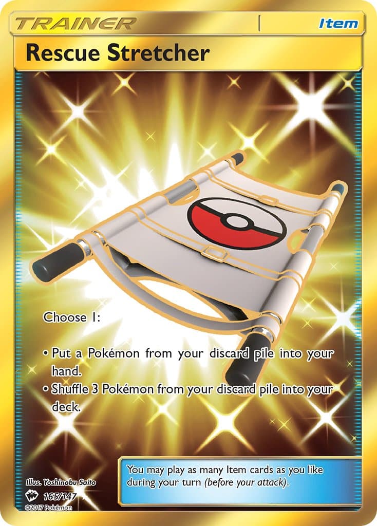 Rescue Stretcher — Burning Shadows Pokémon card