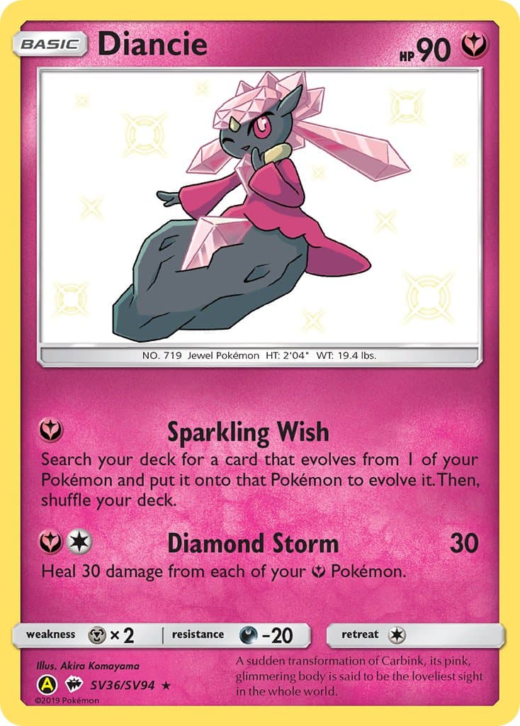 Diancie Yaa 036ya — Burning Shadows