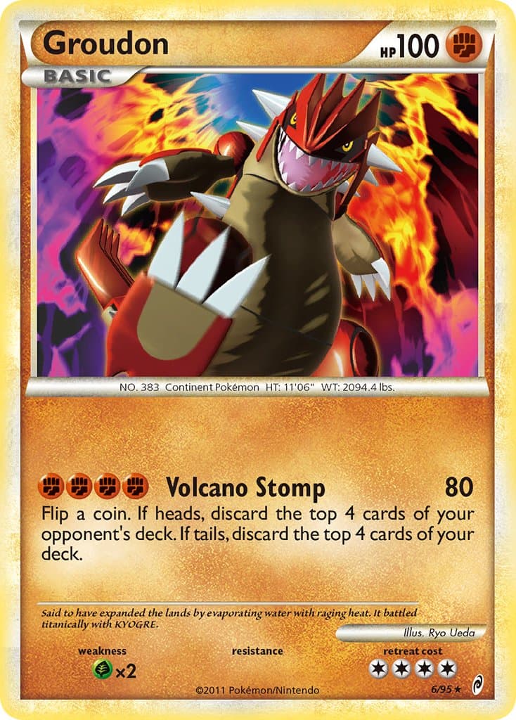 Groudon — Call of Legends