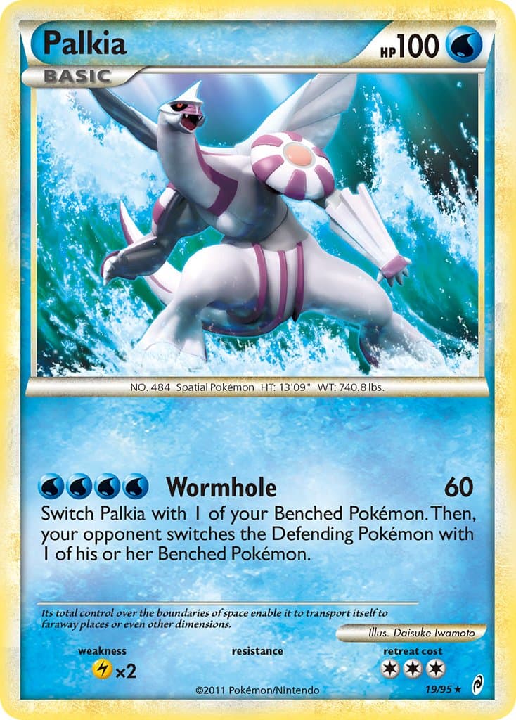 Palkia — Call of Legends Pokémon card