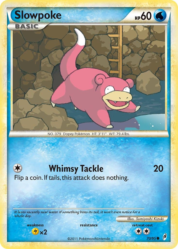 Slowpoke — Call of Legends Pokémon card