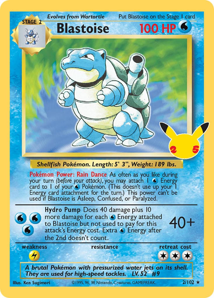 Blastoise — Celebrations Classic Collection