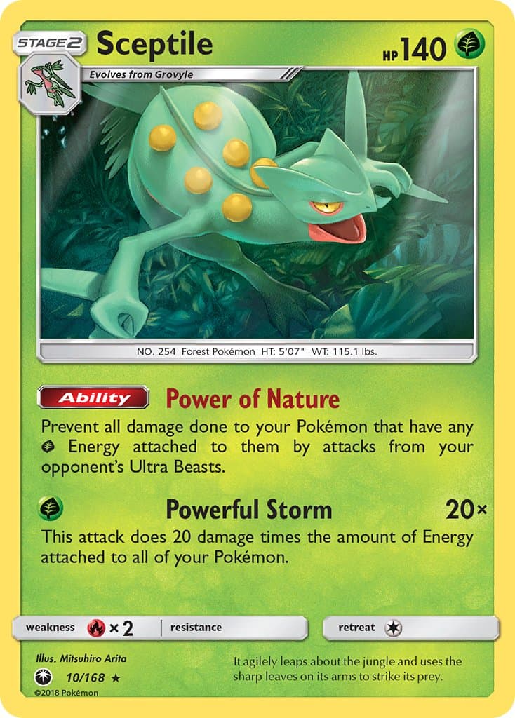 Sceptile — Celestial Storm