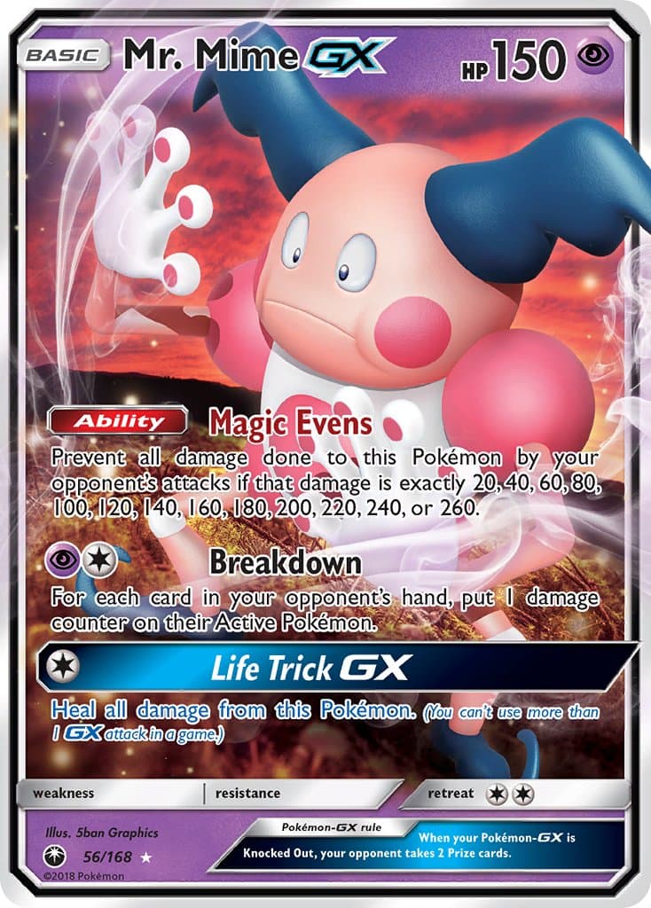 Mr Mime Gx — Celestial Storm