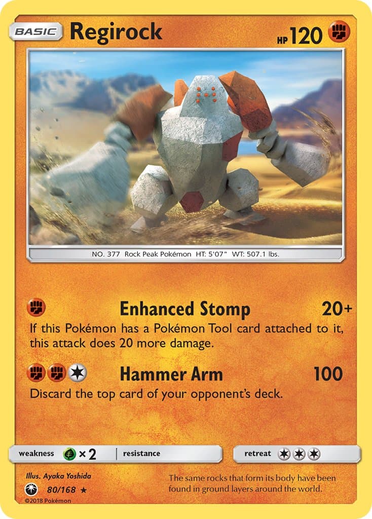Regirock — Celestial Storm