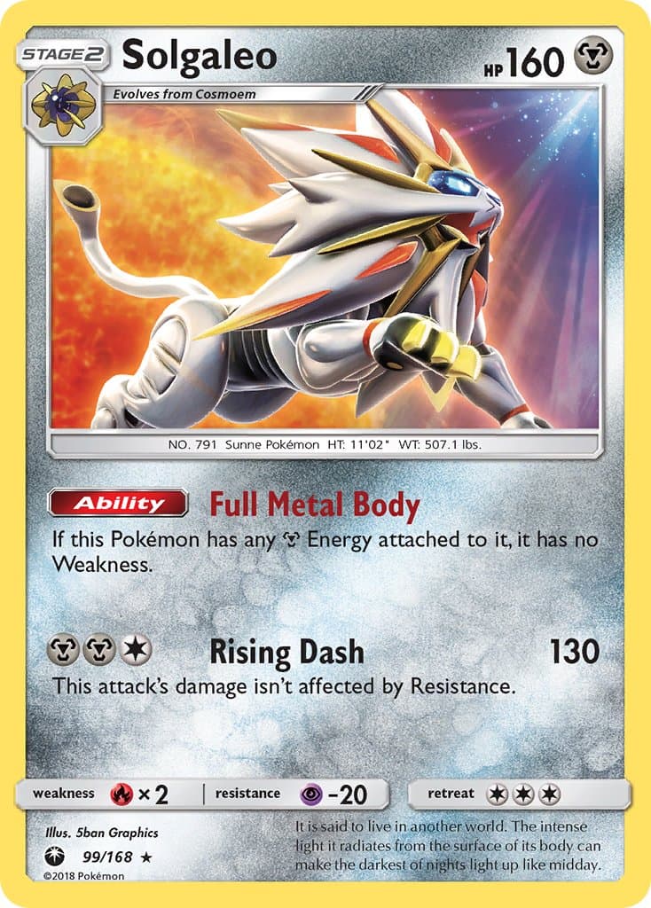 Solgaleo — Celestial Storm