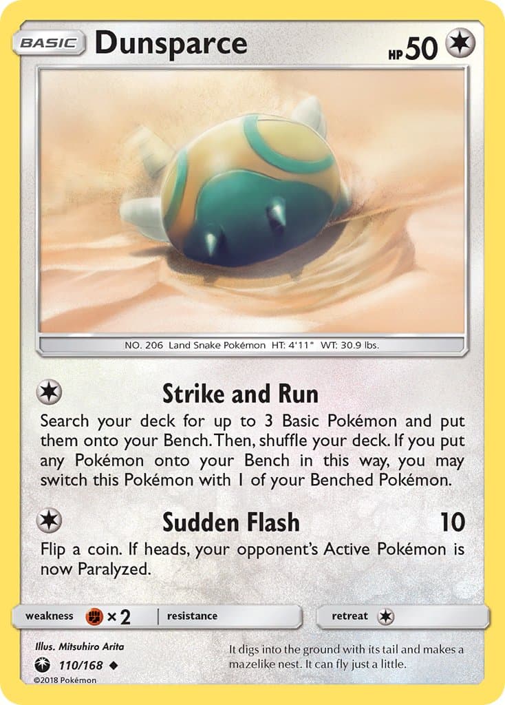 Dunsparce — Celestial Storm