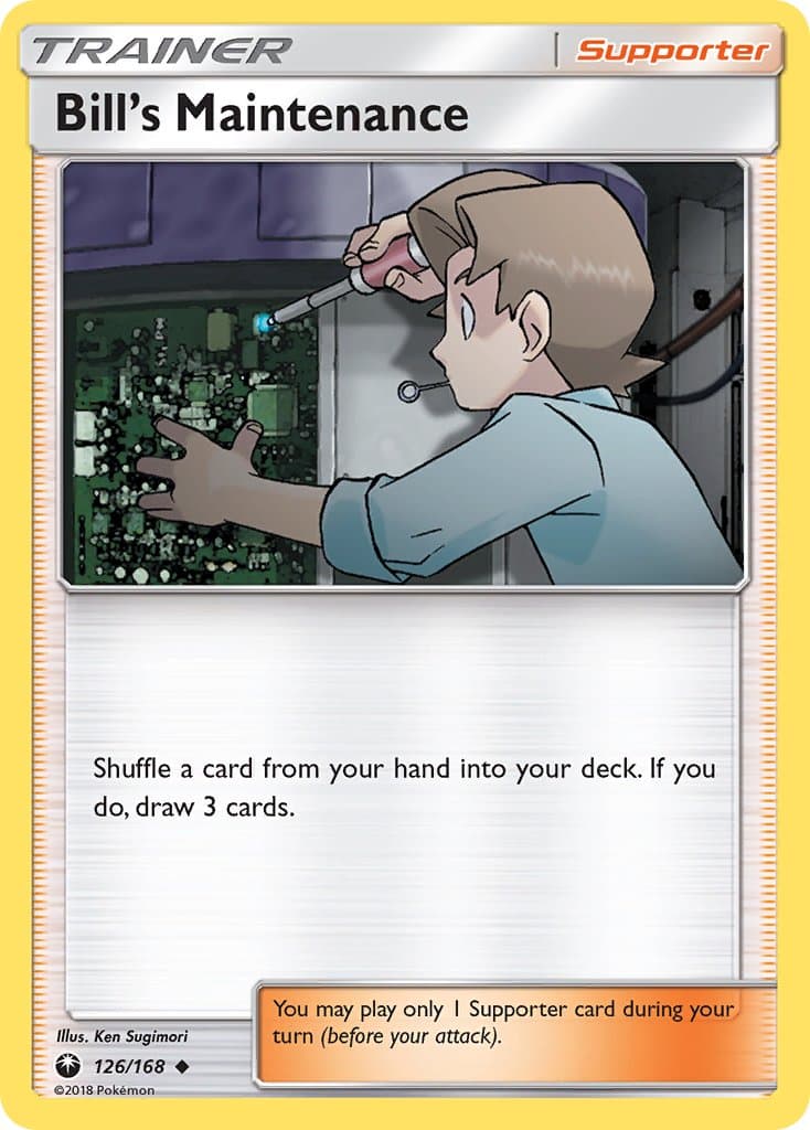 Bills Maintenance — Celestial Storm Pokémon card