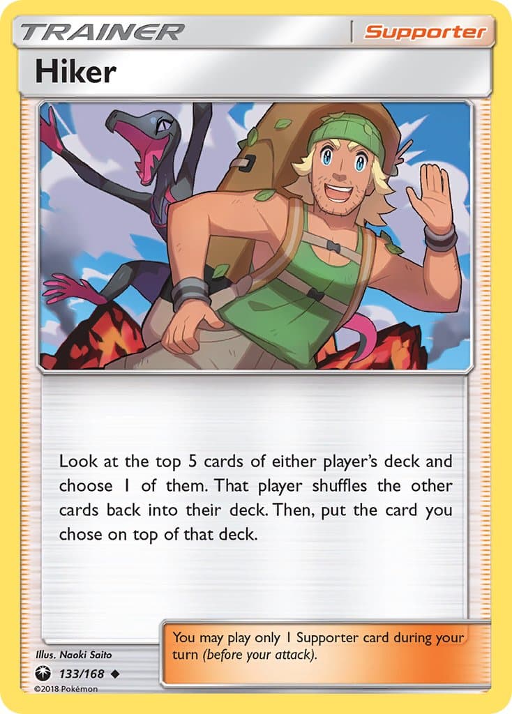 Hiker — Celestial Storm Pokémon card