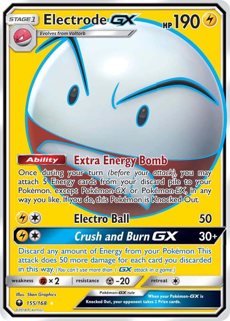 Electrode Gx — Celestial Storm Pokémon card