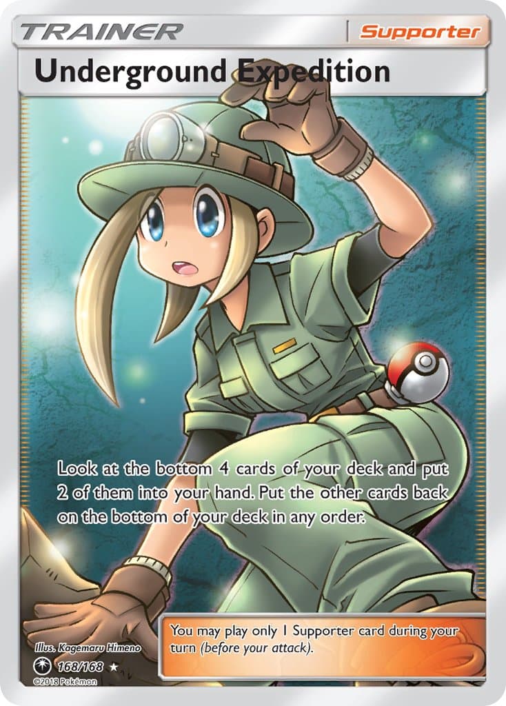Underground Expedition — Celestial Storm Pokémon card