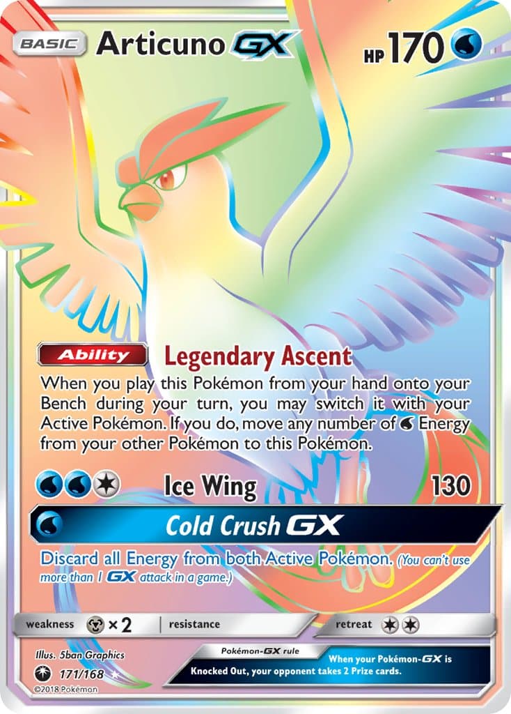 Articuno Gx — Celestial Storm