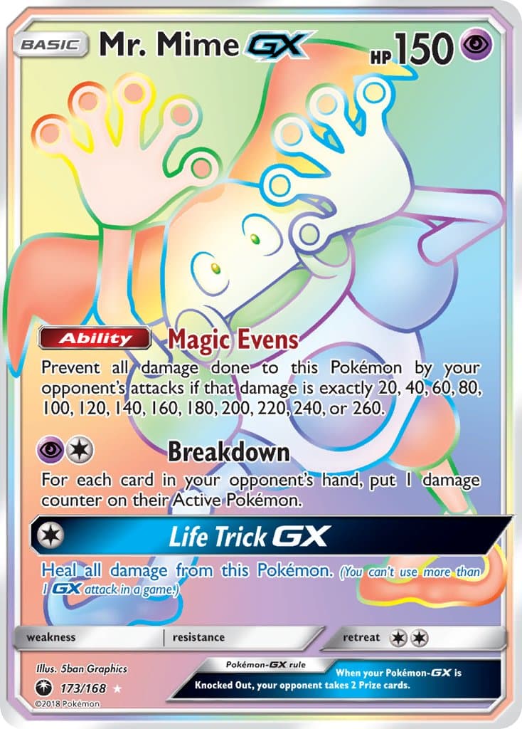 Mr Mime Gx — Celestial Storm