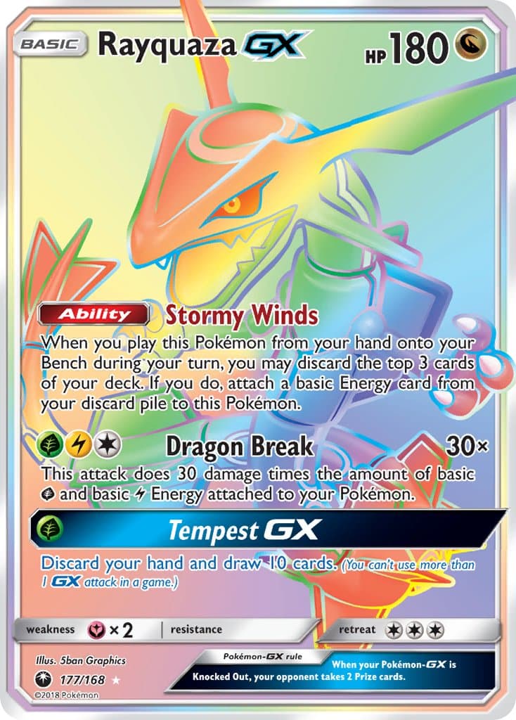 Rayquaza Gx — Celestial Storm