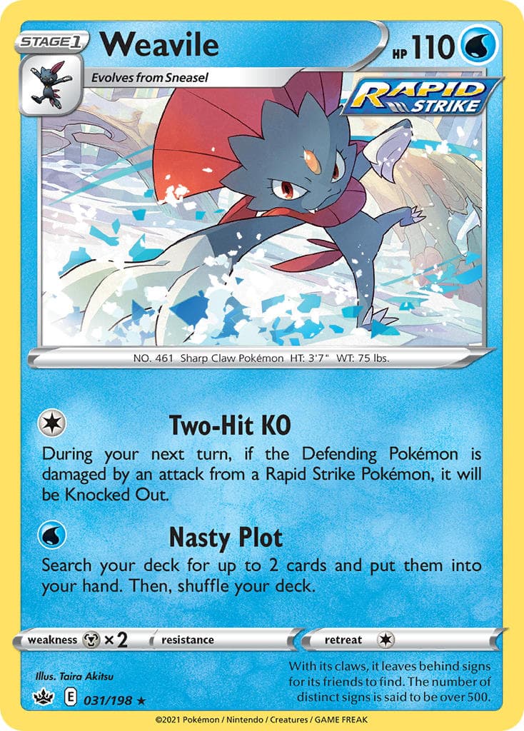 Weavile — Chilling Reign