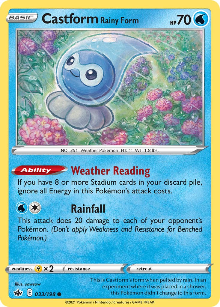 Castform Rainy Form — Chilling Reign