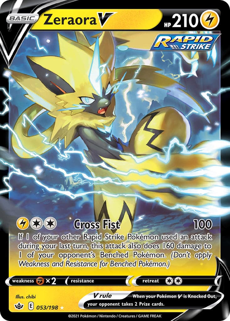 Zeraora V — Chilling Reign
