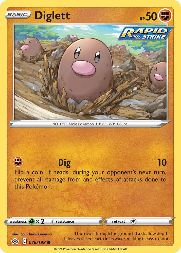Diglett — Chilling Reign