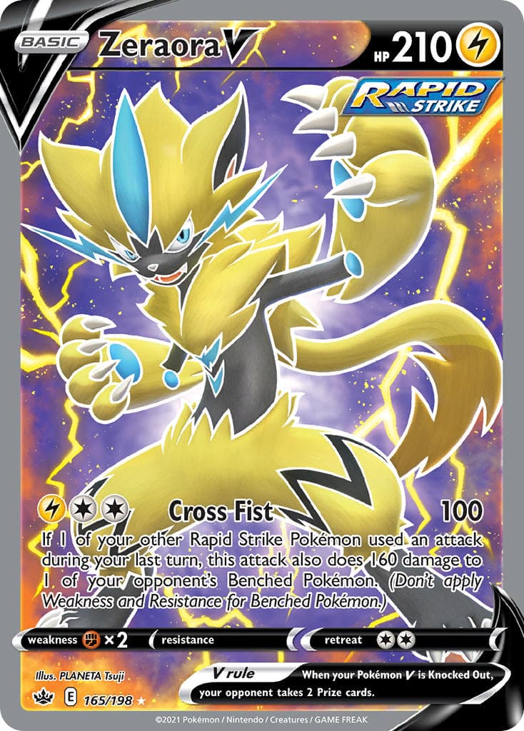 Zeraora V — Chilling Reign