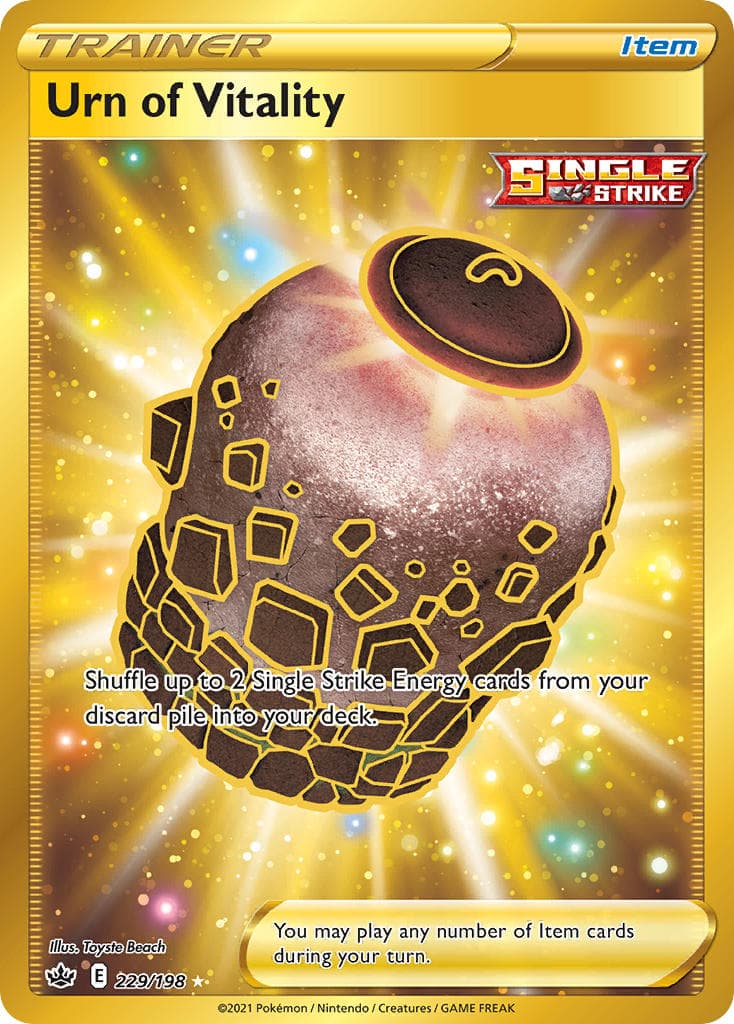 Urn Of Vitality — Chilling Reign Pokémon card