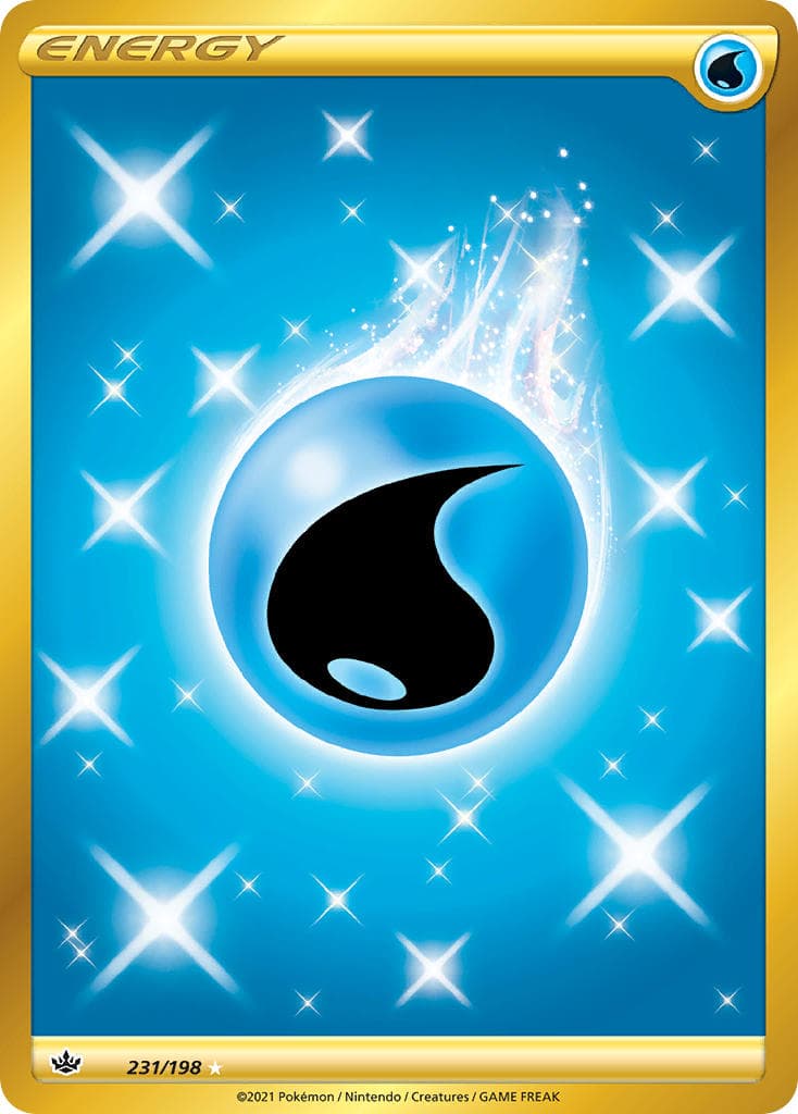 Water Energy — Chilling Reign Pokémon card