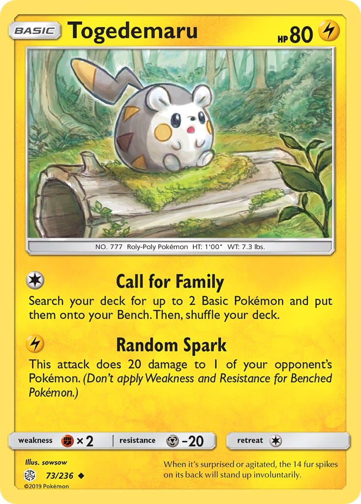 Togedemaru — Cosmic Eclipse