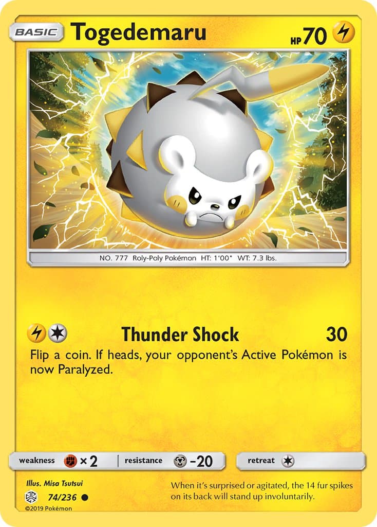 Togedemaru — Cosmic Eclipse