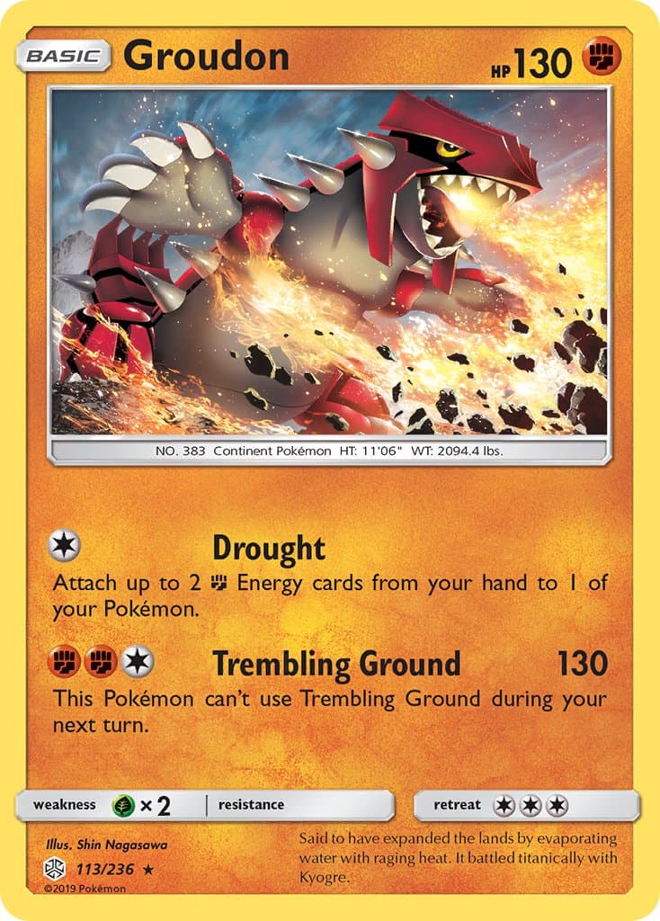 Groudon — Cosmic Eclipse