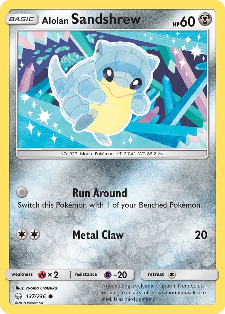 Alolan Sandshrew — Cosmic Eclipse