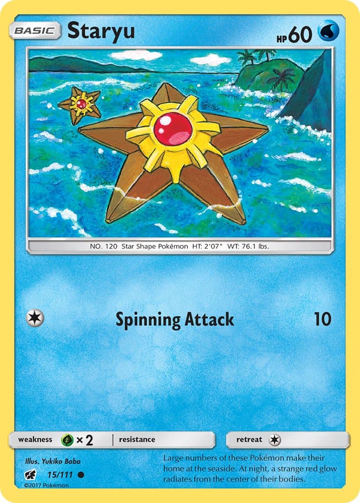 Staryu — Crimson Invasion