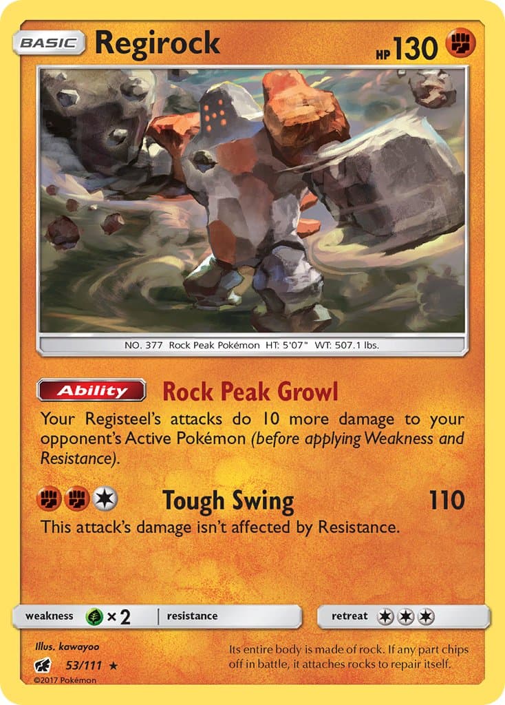 Regirock — Crimson Invasion