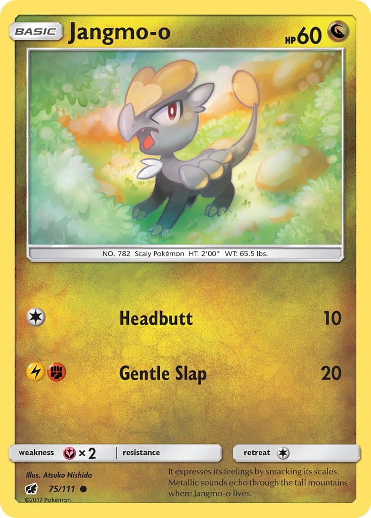 Jangmo O — Crimson Invasion Pokémon card
