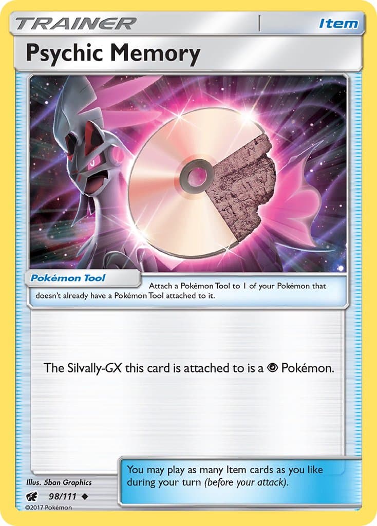 Psychic Memory — Crimson Invasion Pokémon card