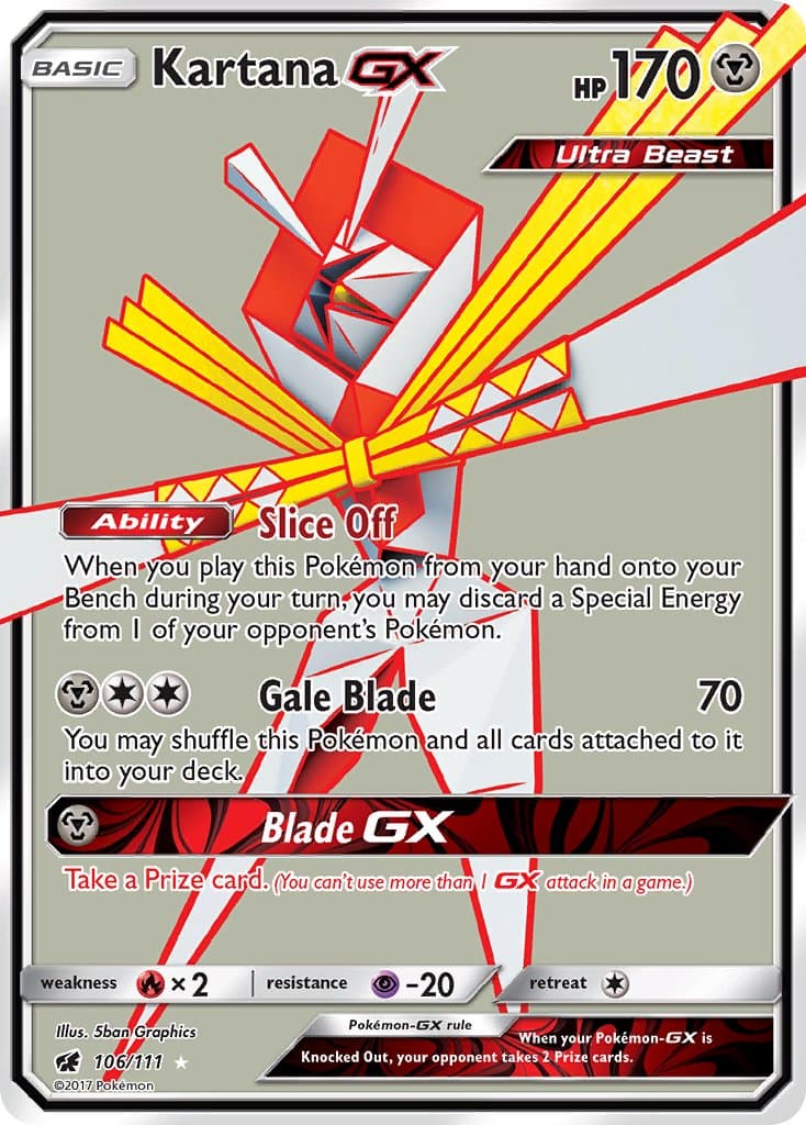 Kartana Gx — Crimson Invasion