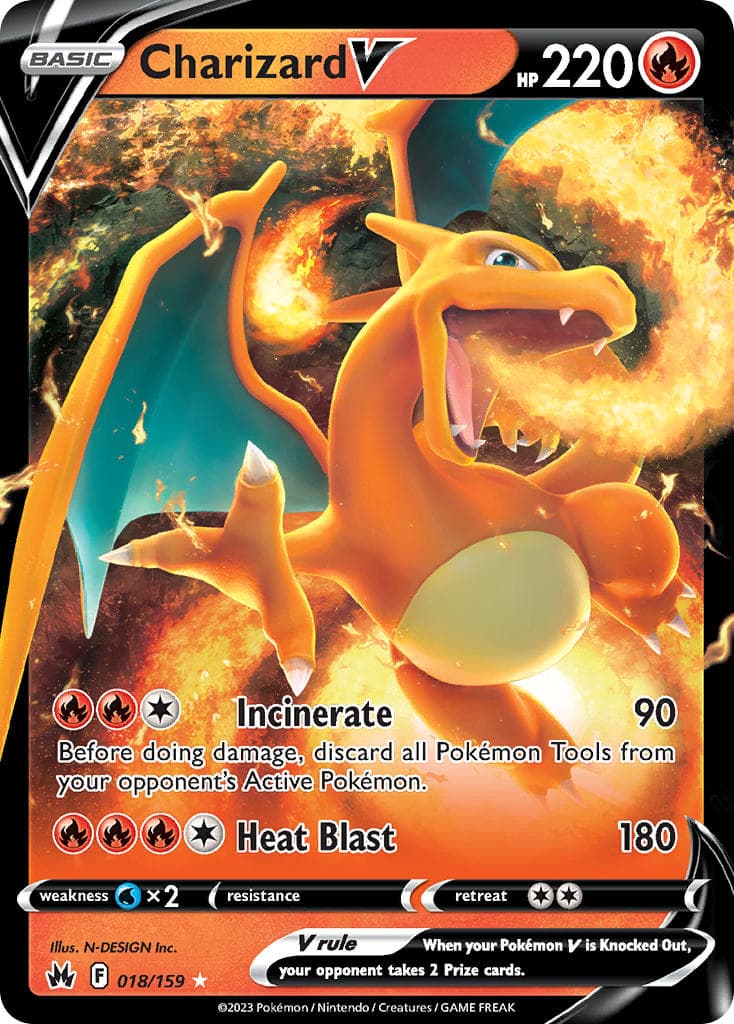 Charizard V — Crown Zenith