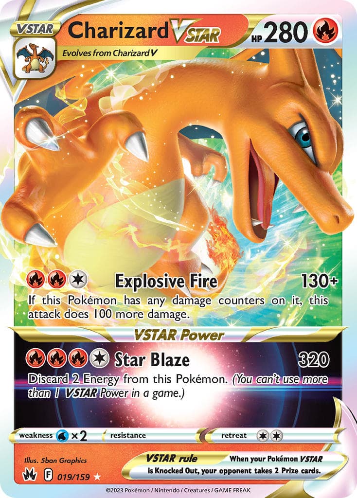 Charizard Vstar — Crown Zenith