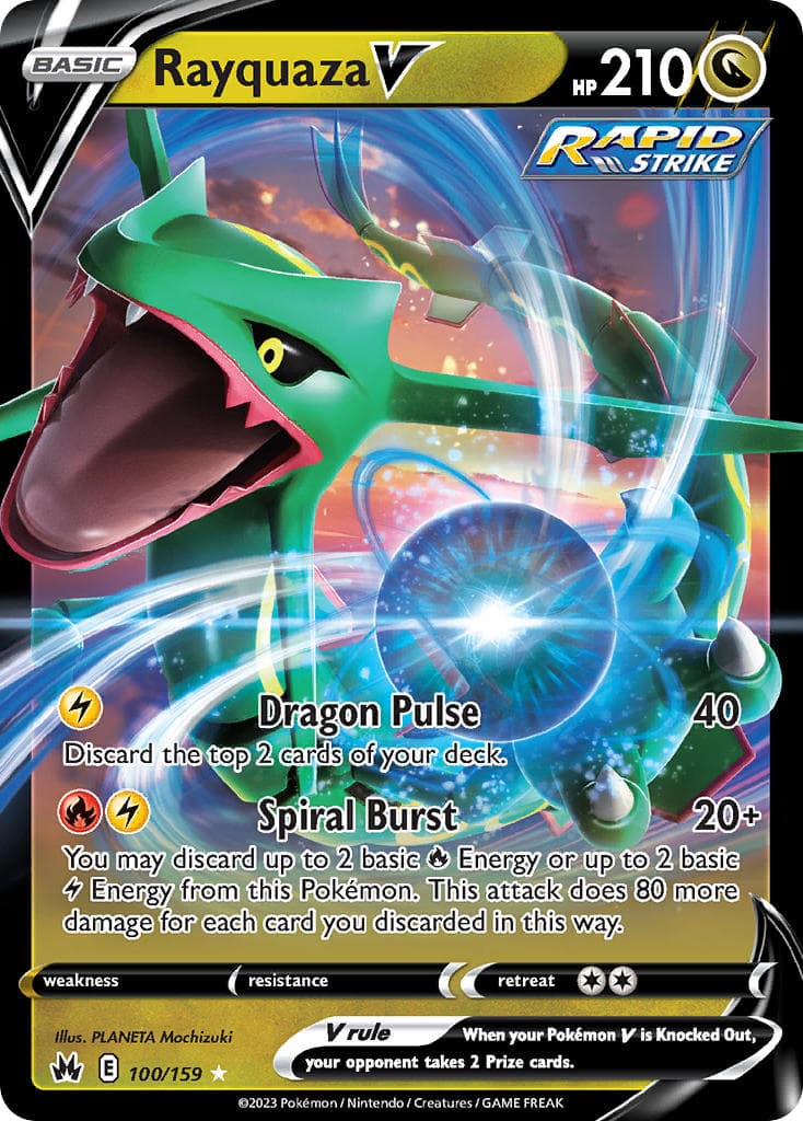 Rayquaza V — Crown Zenith