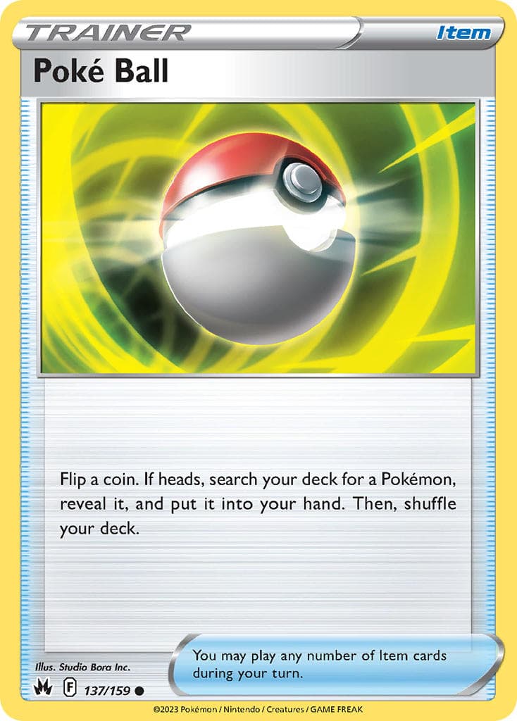 Poke Ball — Crown Zenith