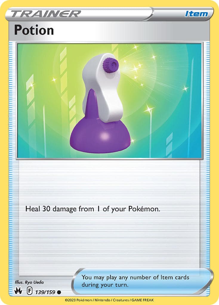 Potion — Crown Zenith Pokémon card