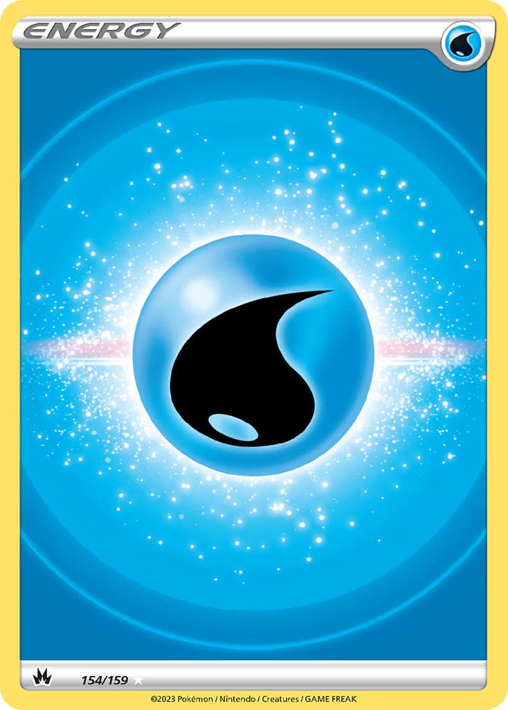Water Energy — Crown Zenith Pokémon card