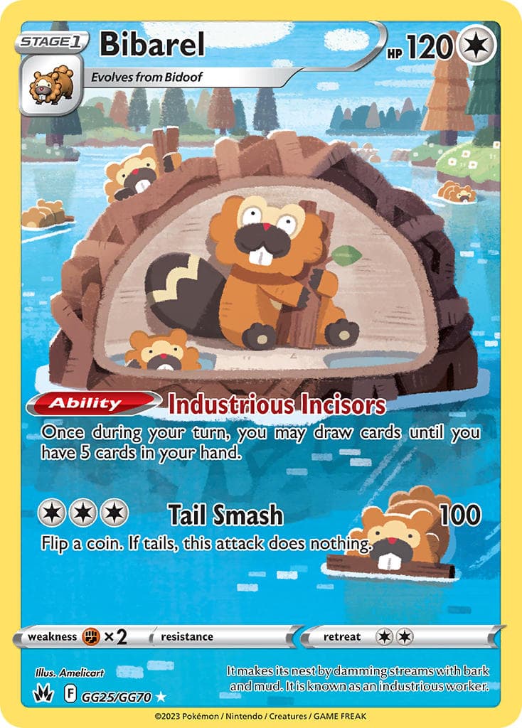 Bibarel — Crown Zenith