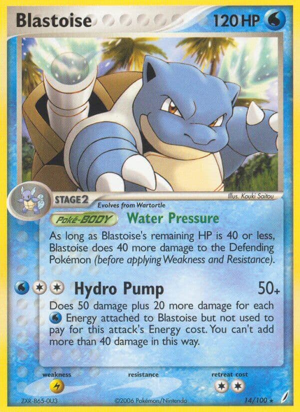 Blastoise — Crystal Guardians