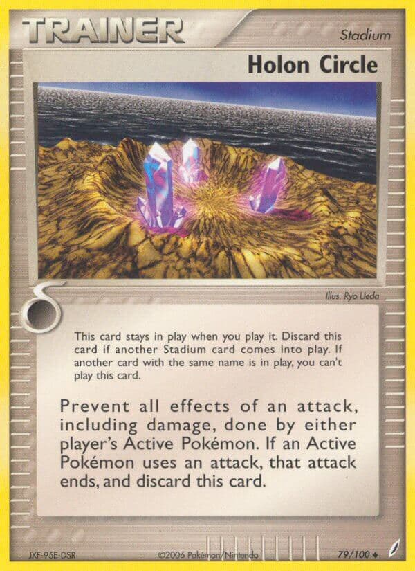 Holon Circle — Crystal Guardians Pokémon card