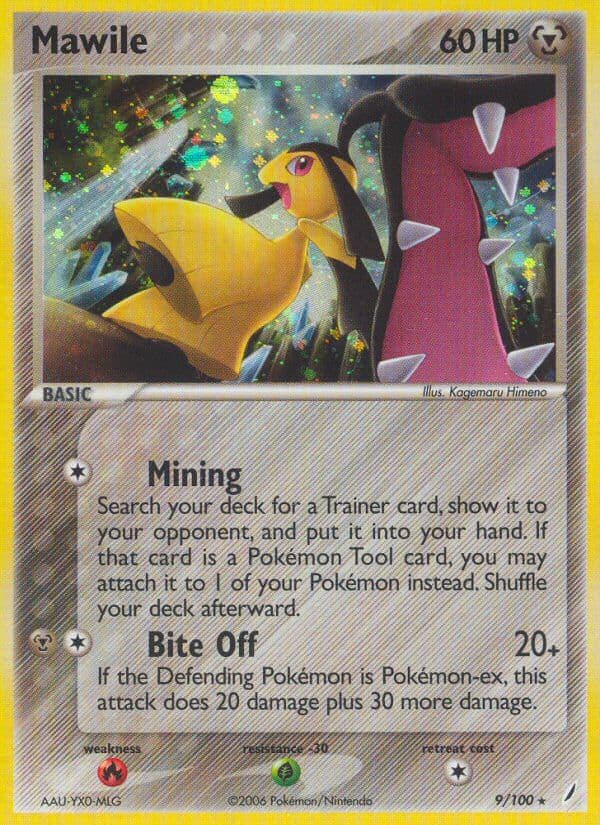 Mawile — Crystal Guardians Pokémon card