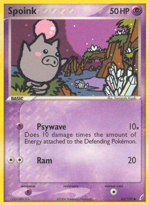 Spoink — Crystal Guardians