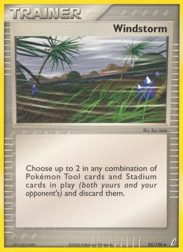 Windstorm — Crystal Guardians Pokémon card