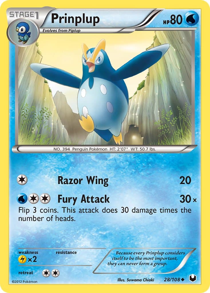 Prinplup — Dark Explorers