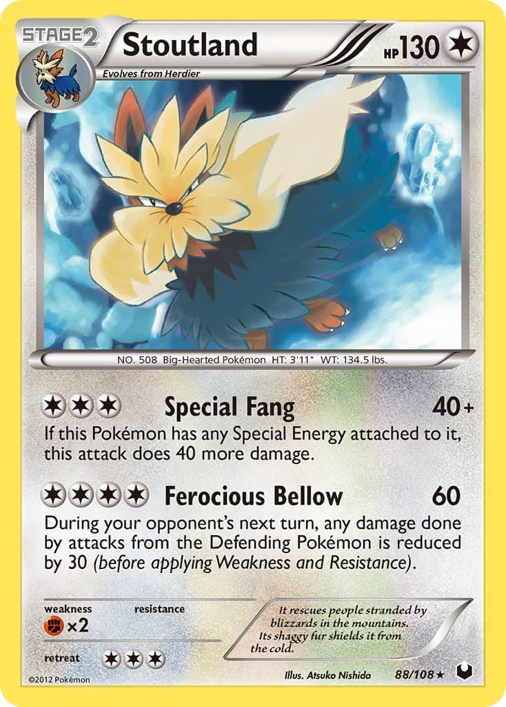 Stoutland — Dark Explorers